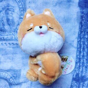 Small Sleepy Shiba Inu Plush